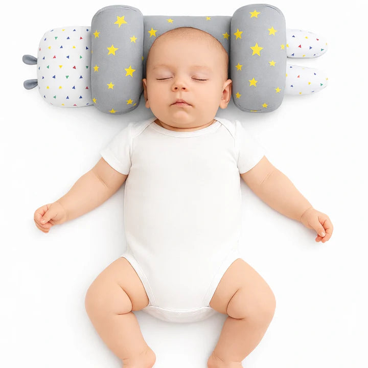 ADJUSTABLE BABY HEAD SHAPING PILLOW