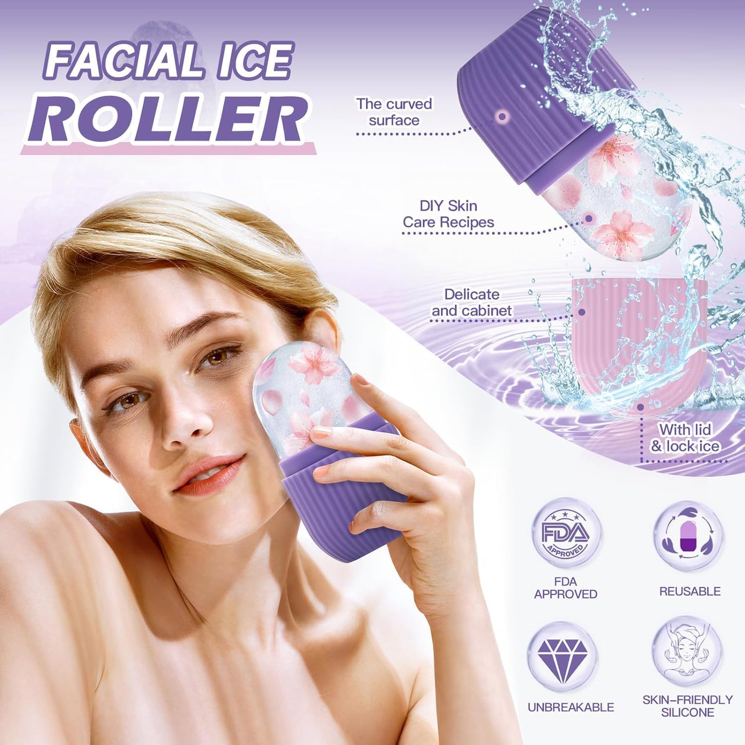 3 PICES SILICON ICE CLEANSER