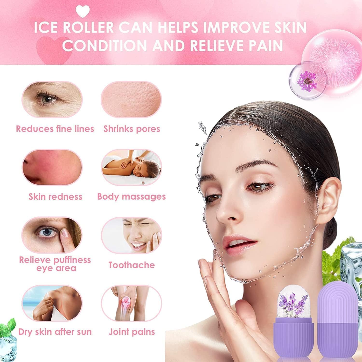 3 PICES SILICON ICE CLEANSER