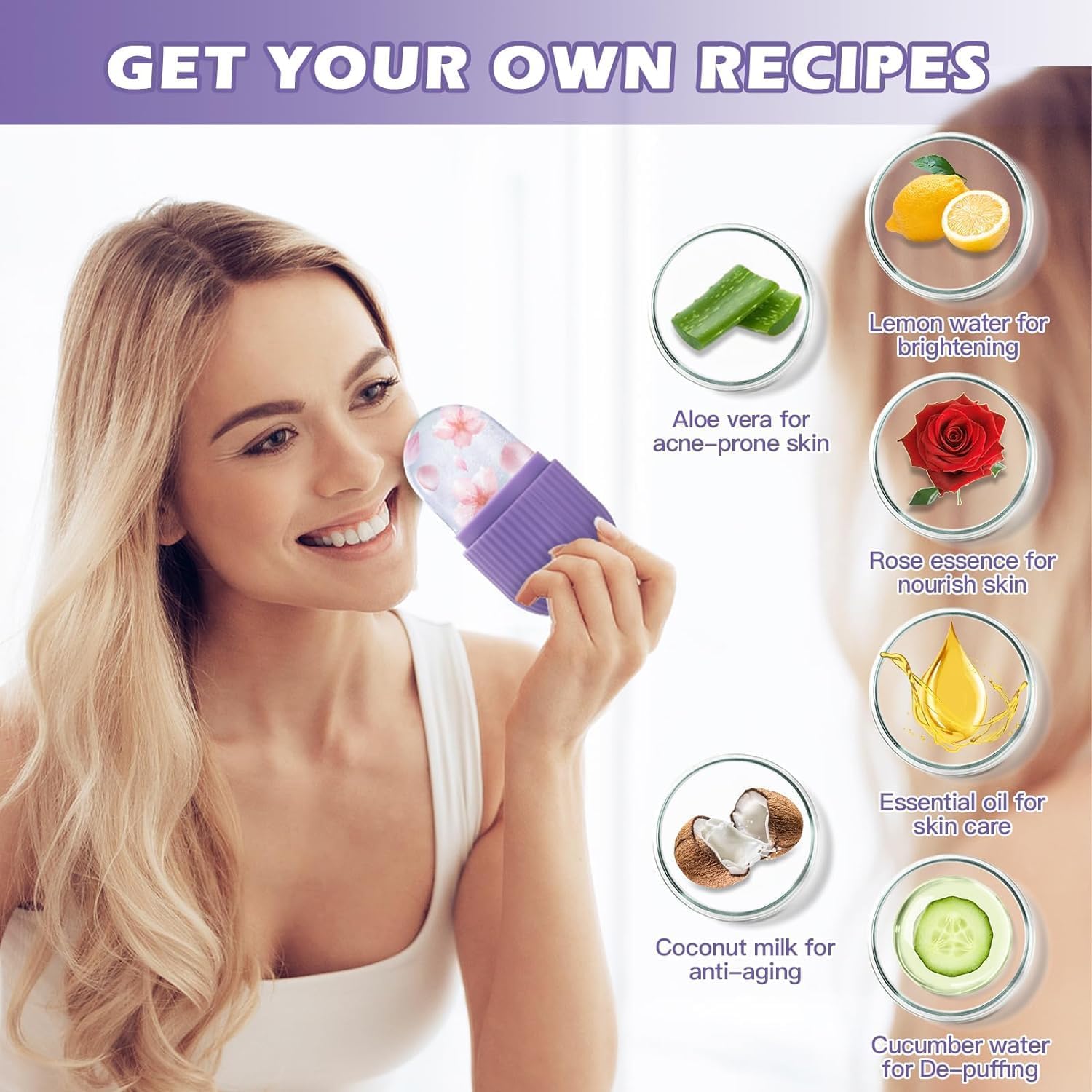 3 PICES SILICON ICE CLEANSER
