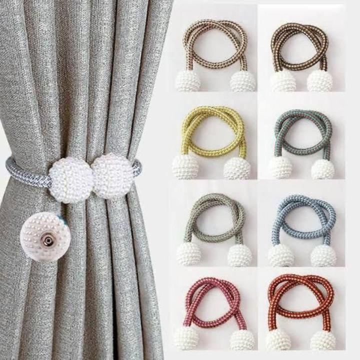 2 PIECES MAGNETIC CURTAIN HOLDER
