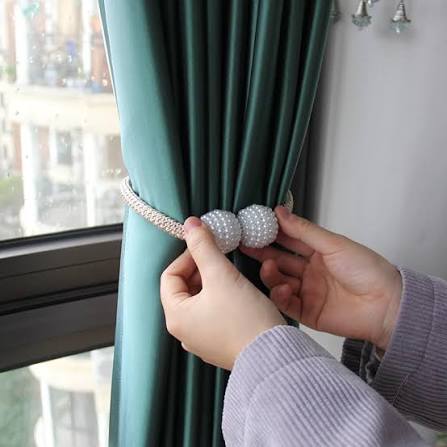 2 PIECES MAGNETIC CURTAIN HOLDER